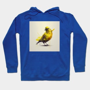 Yellow Canary Bird Hoodie